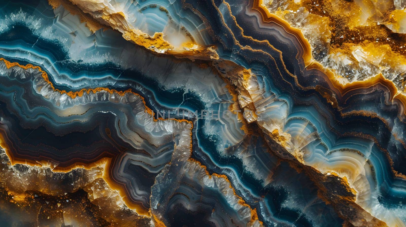 Geode rock texture, background and wallpaper. Neural network generated image. Not based on any actual scene or pattern.