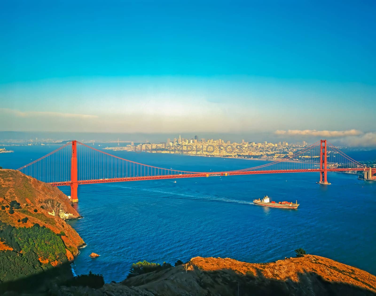 Golden Gate Bridge in San Francisco, California