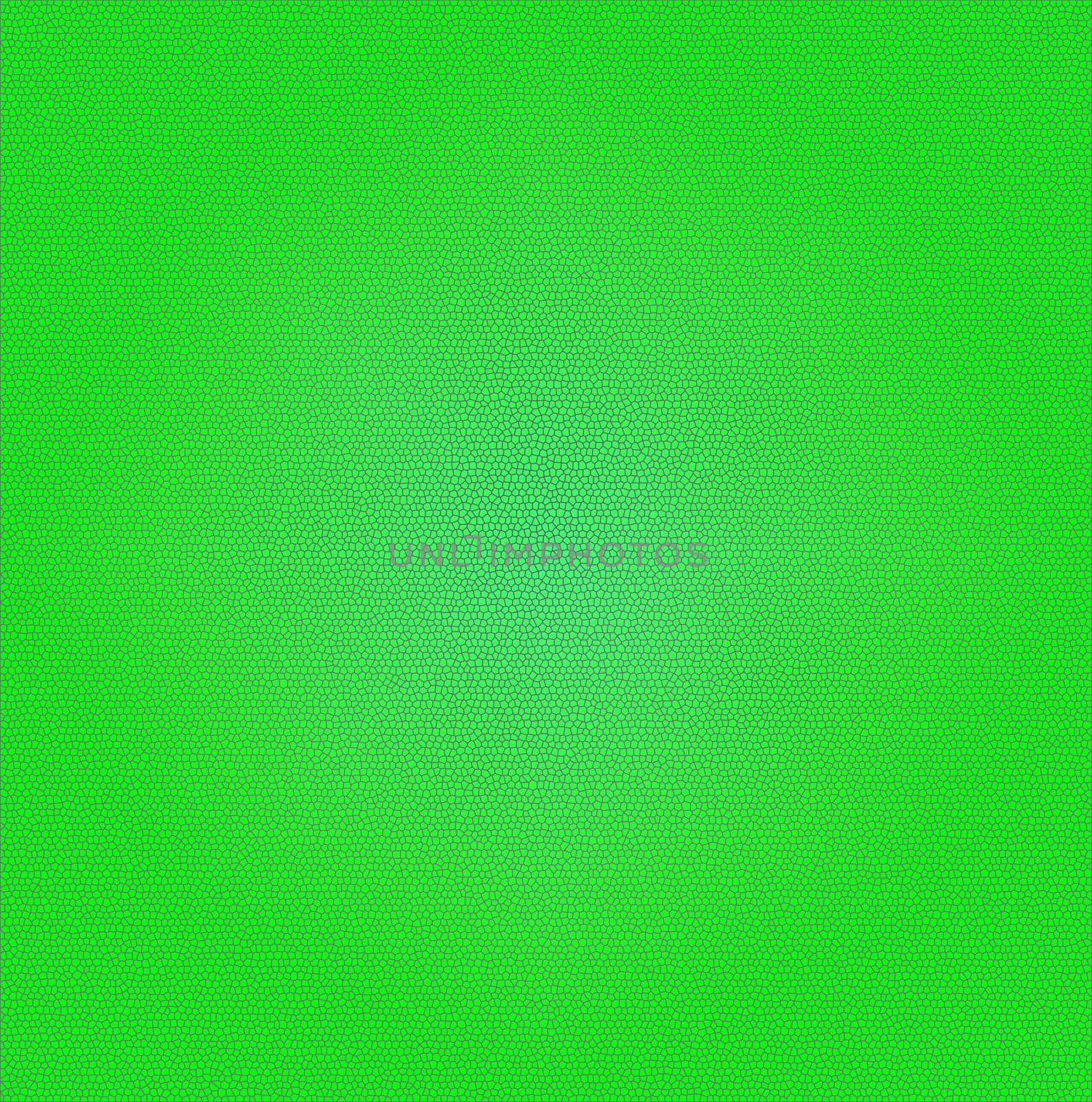 Green background with geometric cracked pattern for design