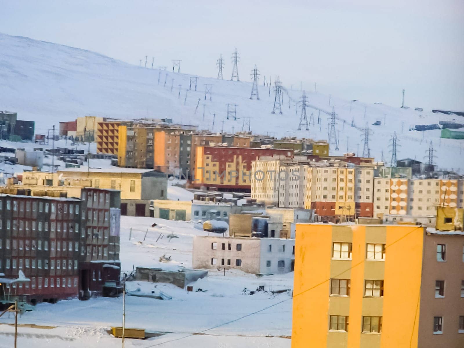 City of Chukotka singing, Russia, northern Arctic city
