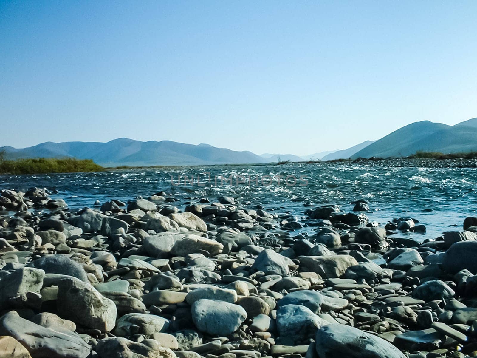 The nature of Chukotka, the landscape of Chukotka, the beauty of northern nature.