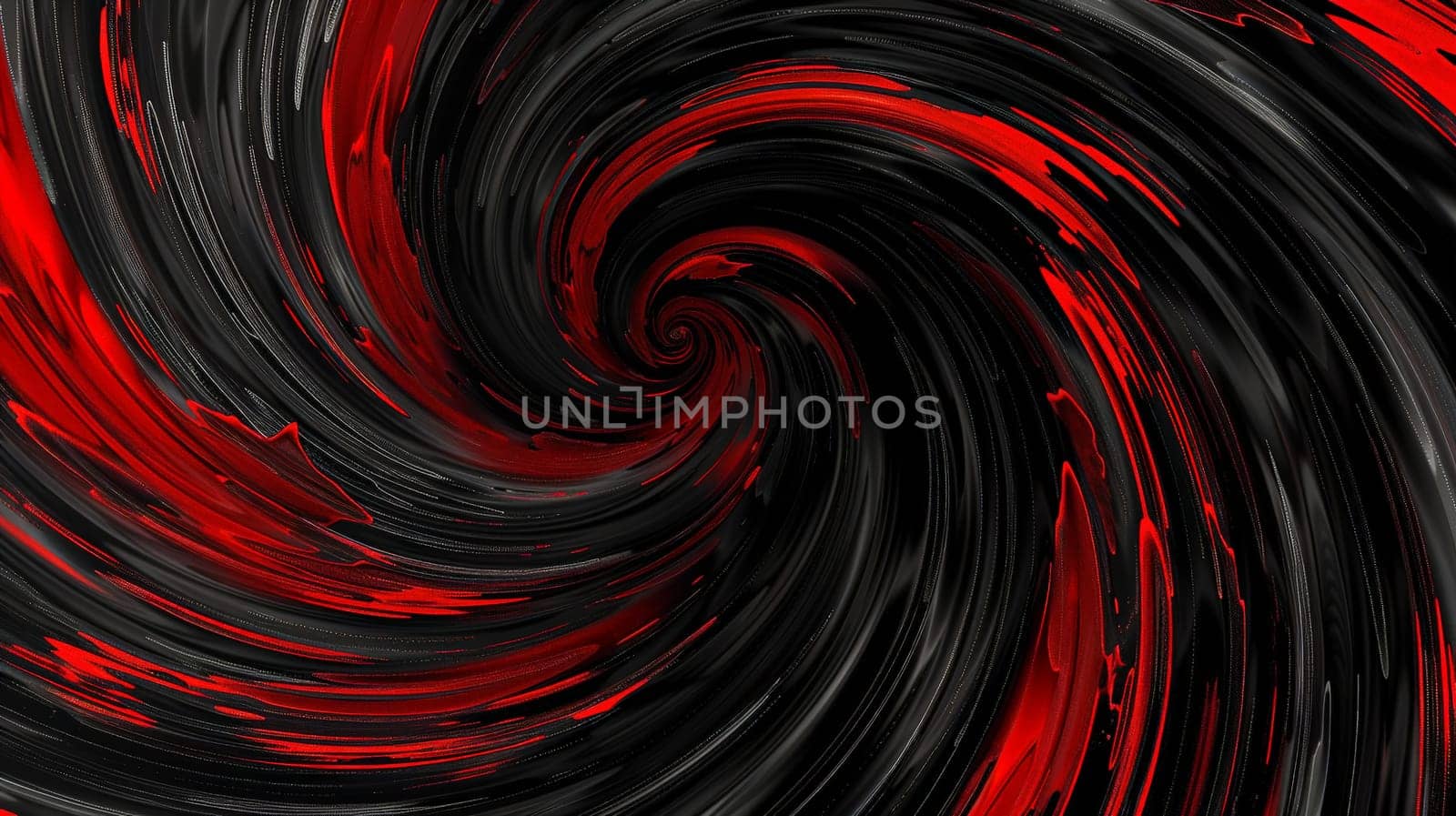 Witness the captivating allure of intertwining black and red hues, as fingers craft intricate swirls in an abstract tapestry of movement and emotion. This mesmerizing composition invites you to explore the dynamic interplay of color and form.
