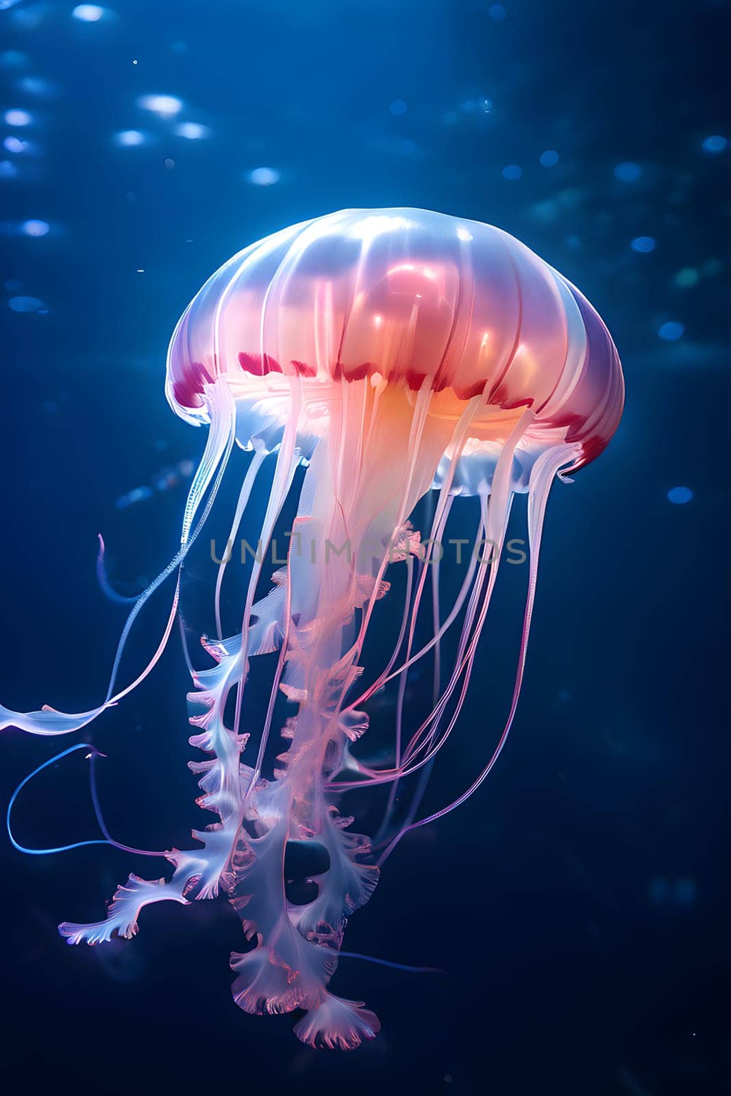 marco medusa jellyfish with translucent bell