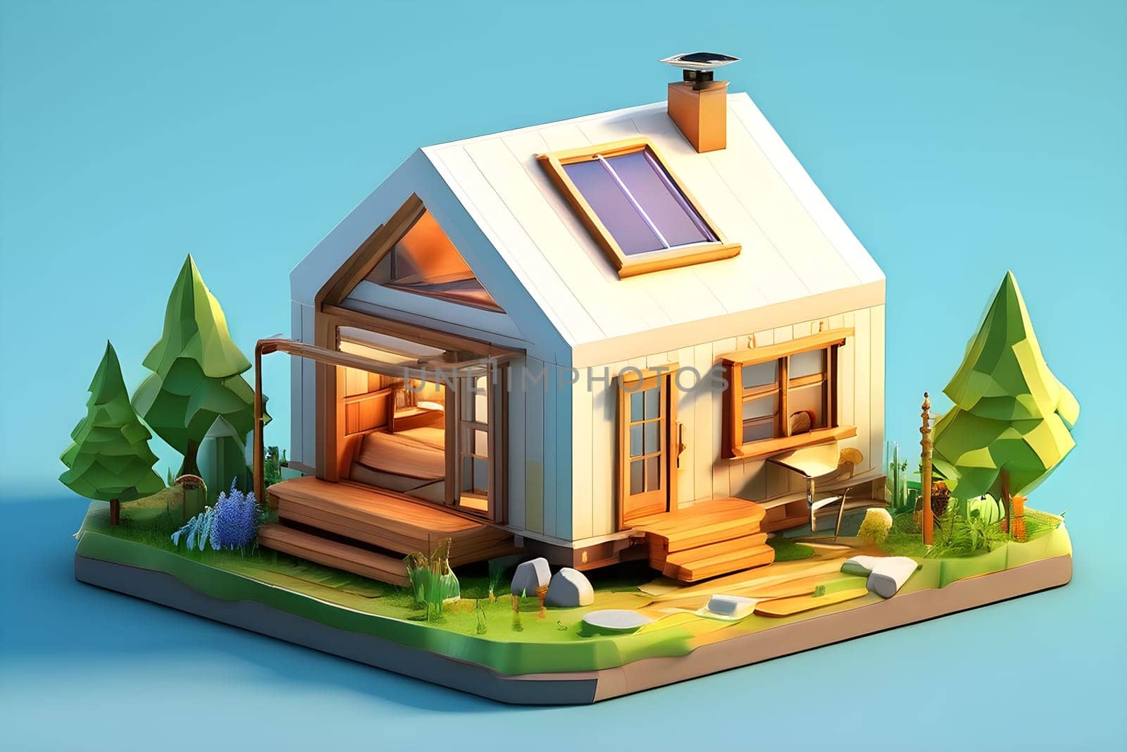 eco friendly tiny house concept