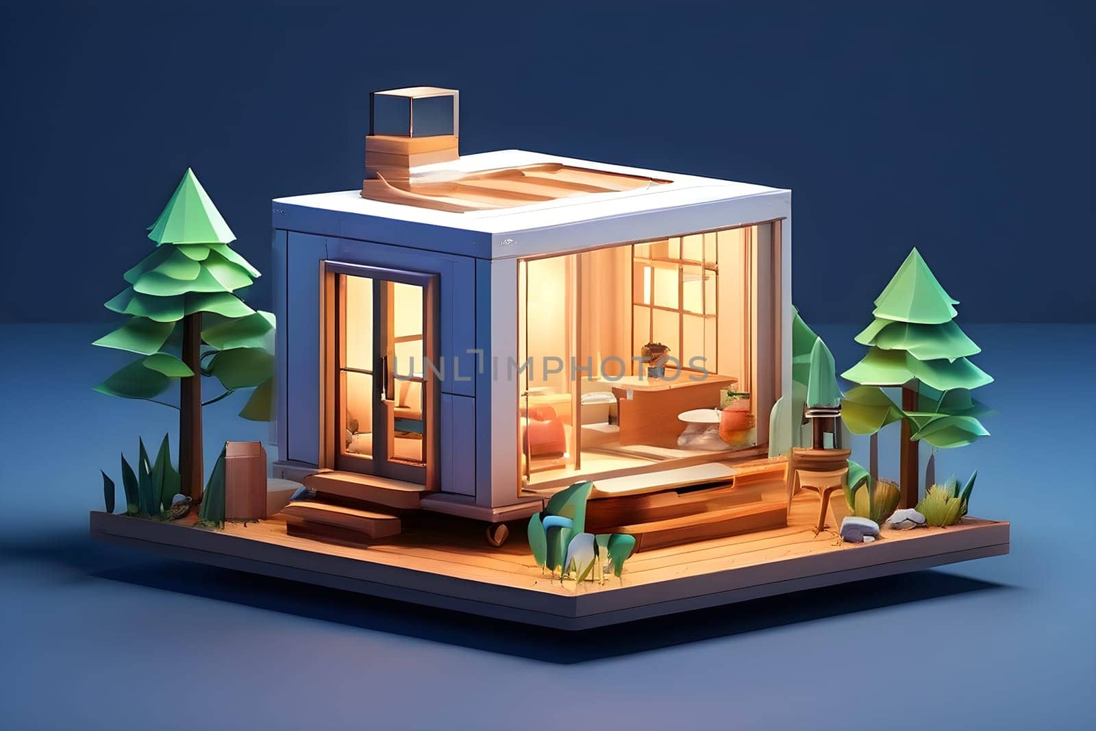 eco friendly tiny house concept