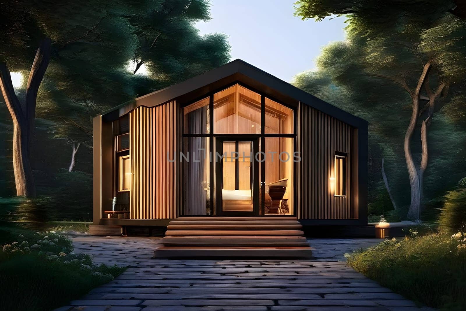 eco friendly tiny house concept