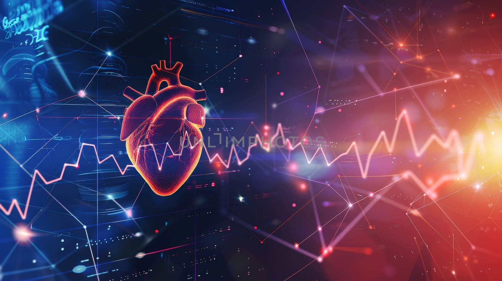 Immerse yourself in the world of cutting-edge medical technology with this captivating image of a pulsating heart set against a backdrop of futuristic medical equipment. Illustrating the intersection of healthcare services and advanced medical technology, this image embodies the essence of modern healthcare innovation.