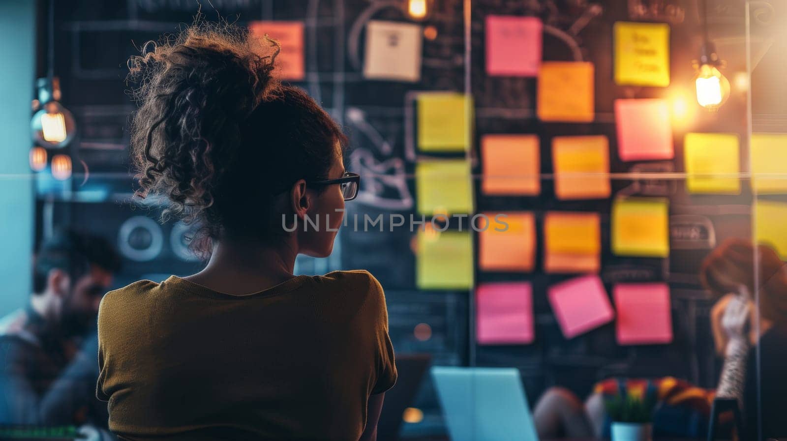 Capture the essence of workplace inspiration as employees are motivated to strive for excellence, fostering a culture of productivity and success.