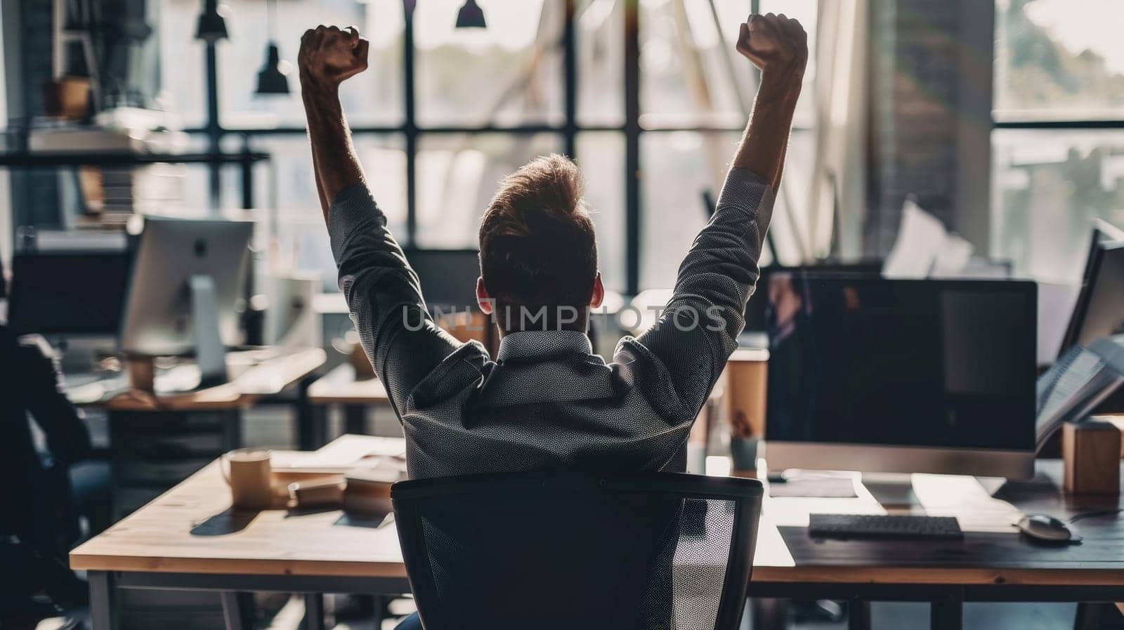 Capture the essence of workplace inspiration as employees are motivated to strive for excellence, fostering a culture of productivity and success.