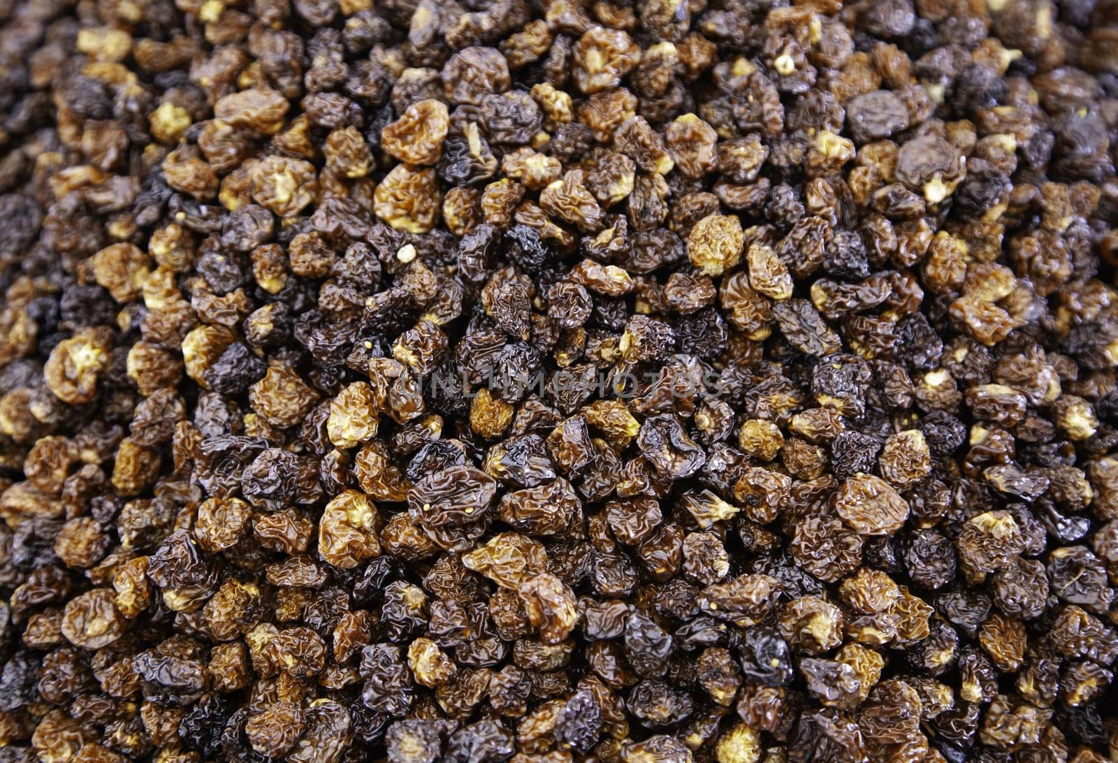 Detail of dried sweet grapes, healthy food, fruit