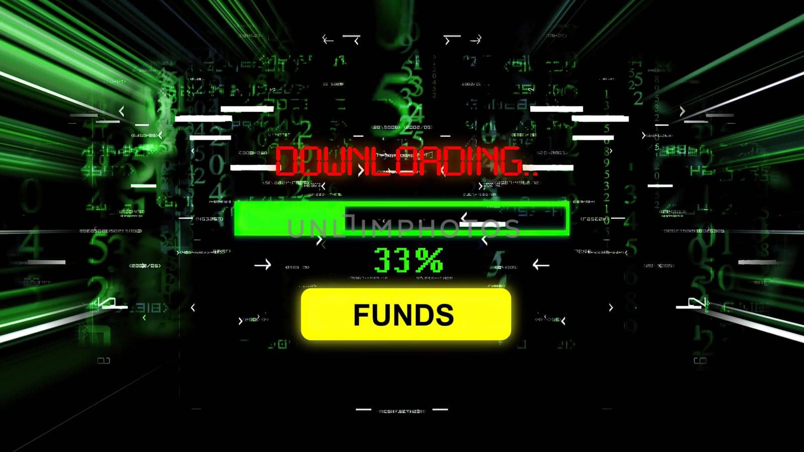 Downloading funds progress bar on the screen,Downloading funds progress bar on the screen
