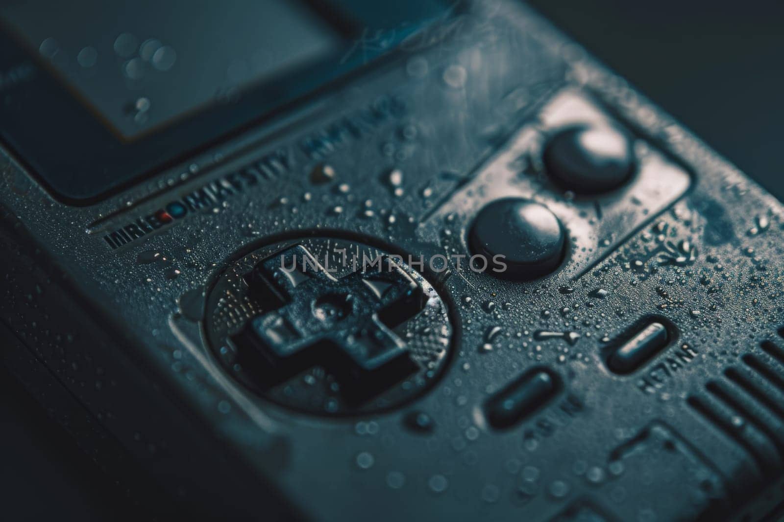 Dive into the intricate details of a classic gaming controller, highlighting its buttons, joysticks, and sleek design.
