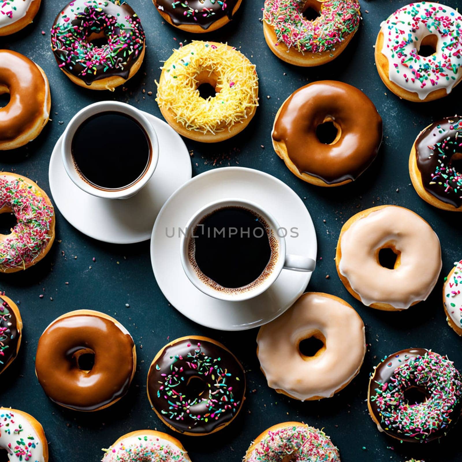 coffee and donuts