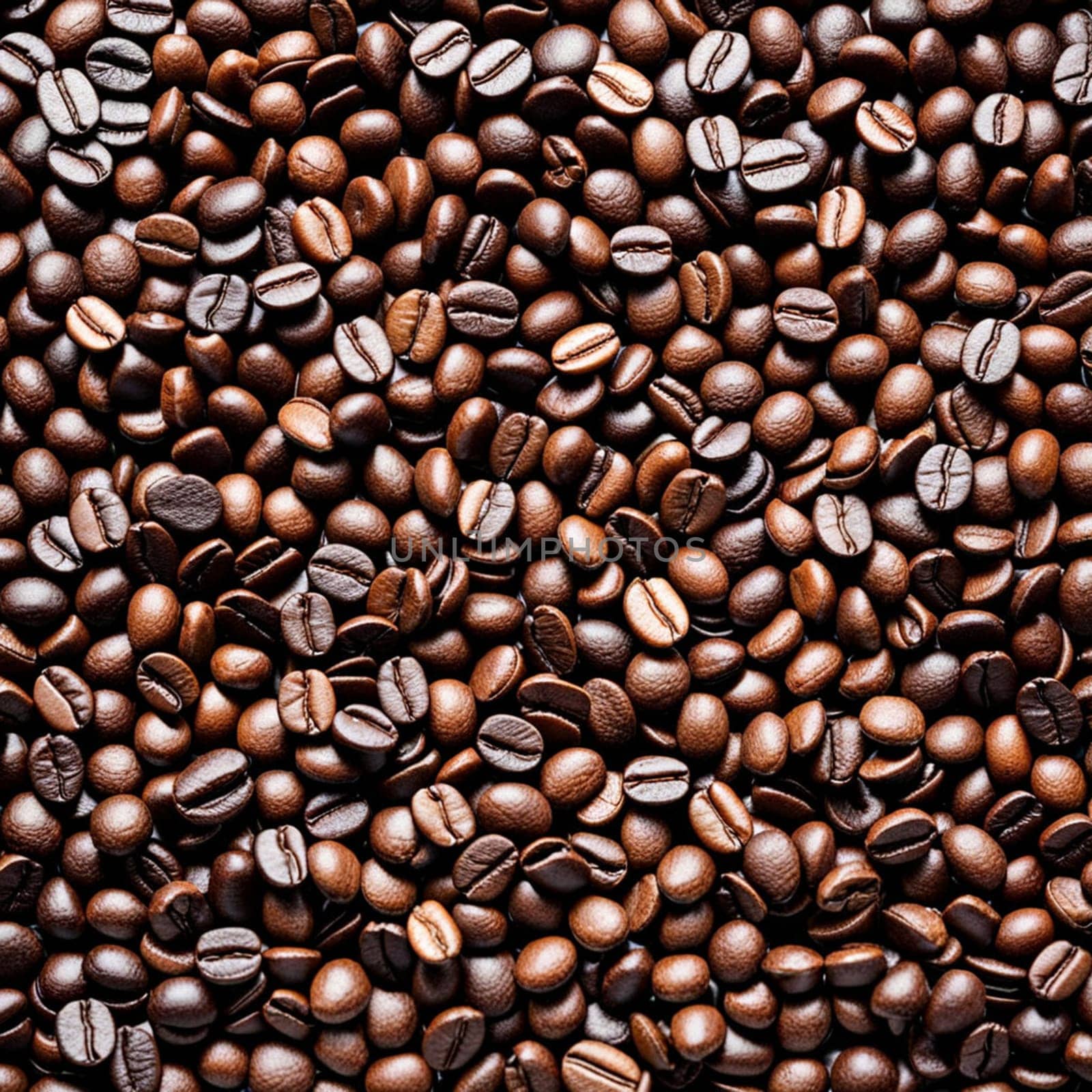 Coffee beans background