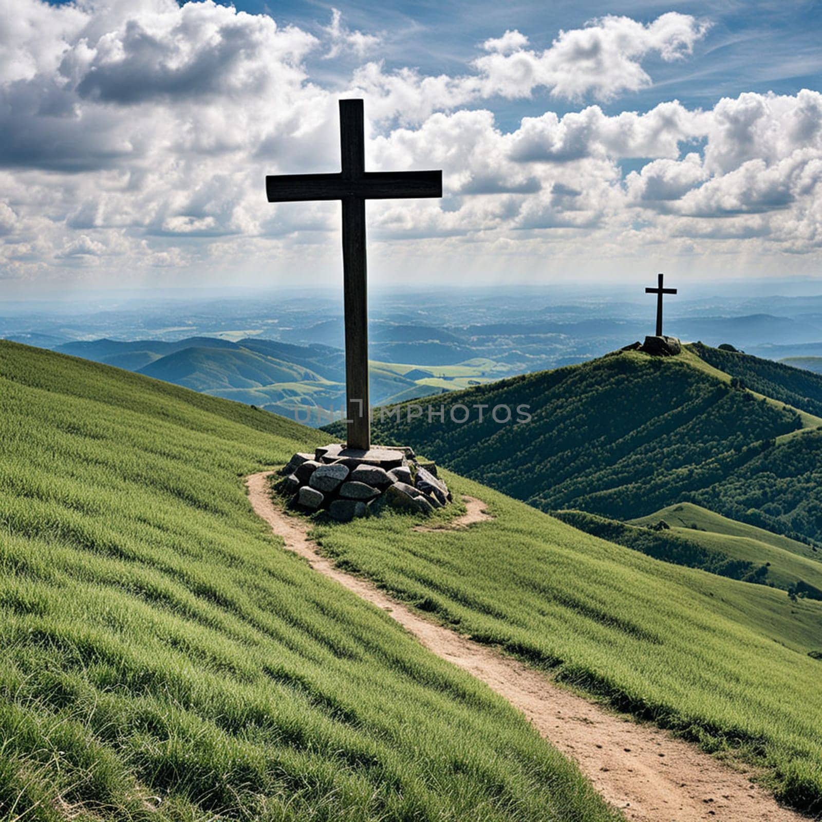 cross on the hill holy week