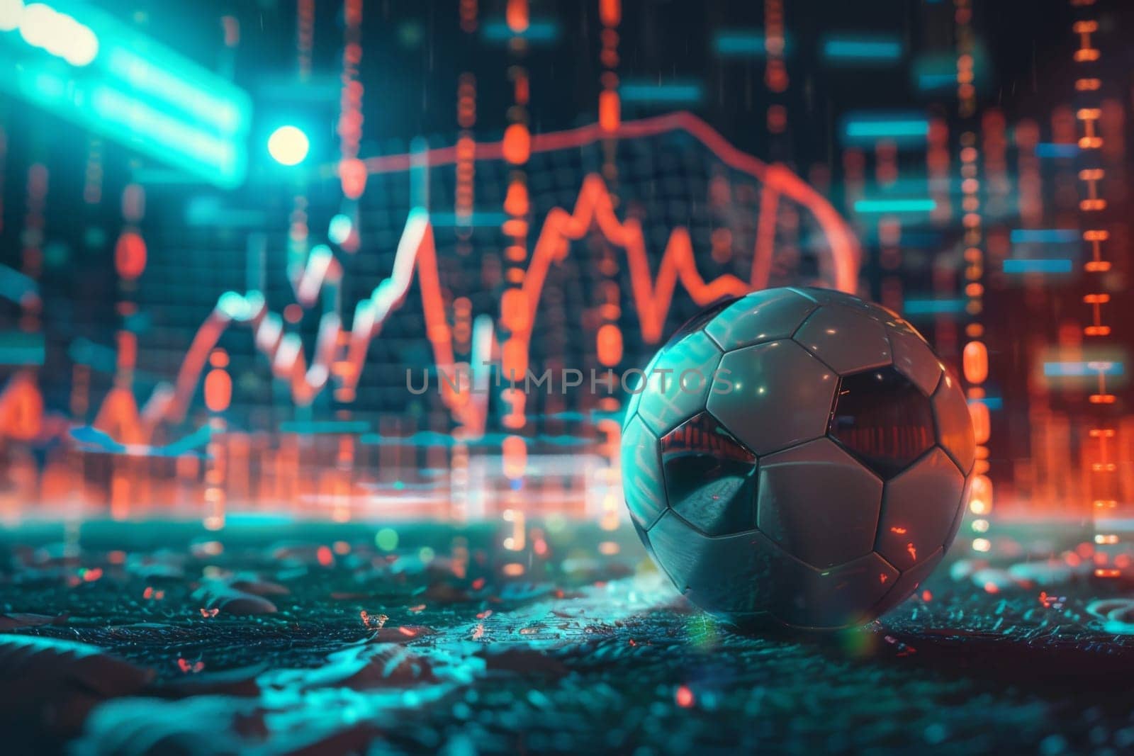 Online bet and analytics and statistics for soccer. Generative AI
