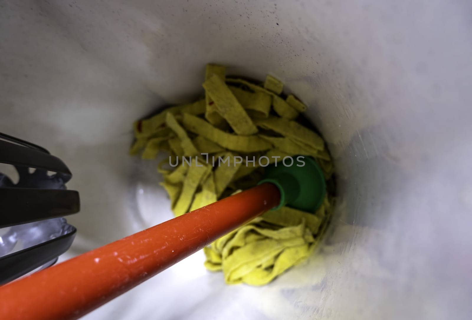 Detail of tools for cleaning, home hygiene
