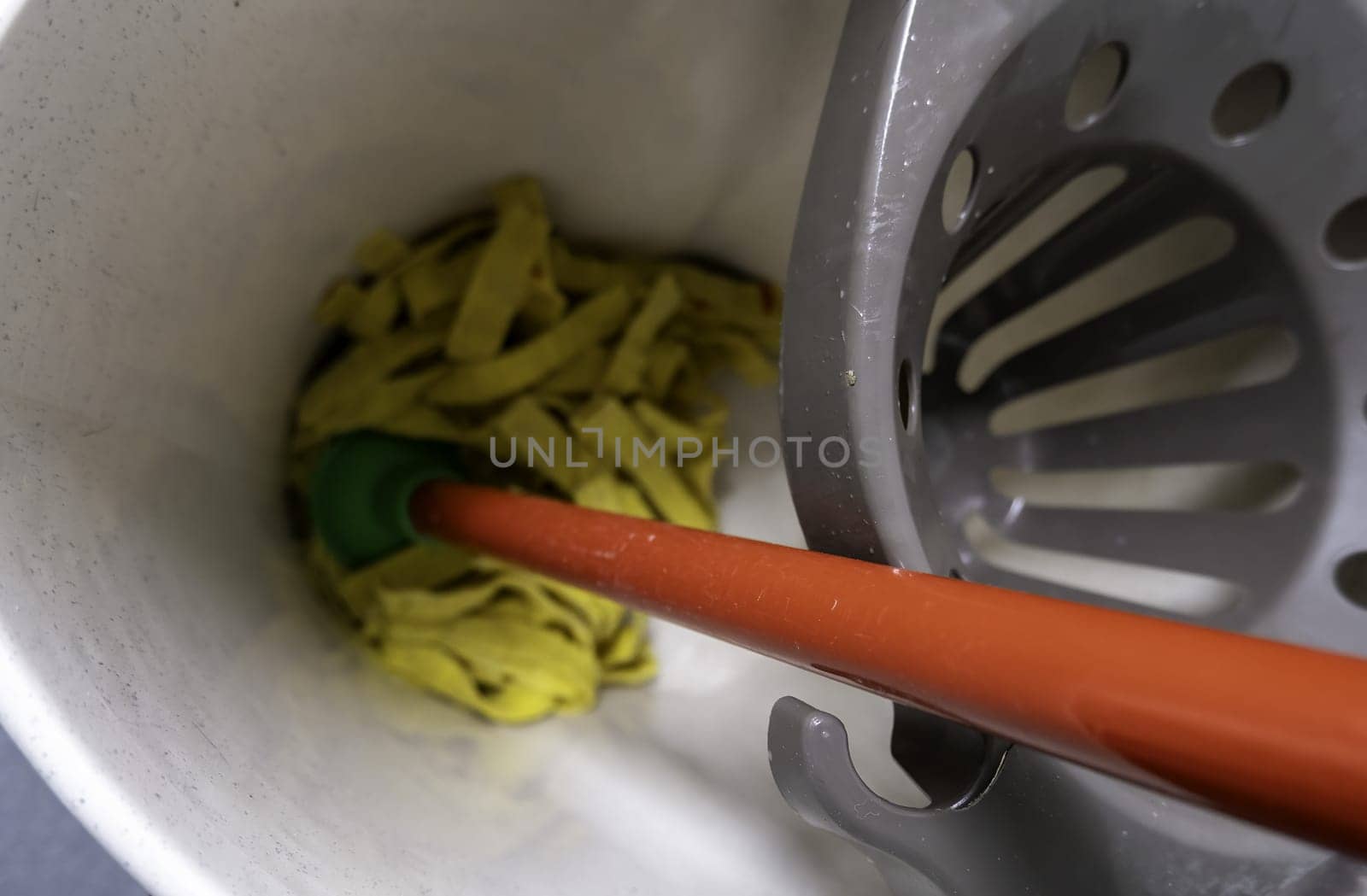 Detail of tools for cleaning, home hygiene