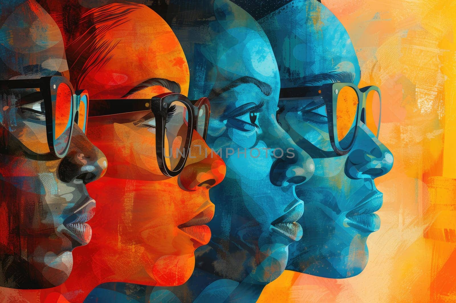 illustration and symbolizes of social issue gender inequality design images