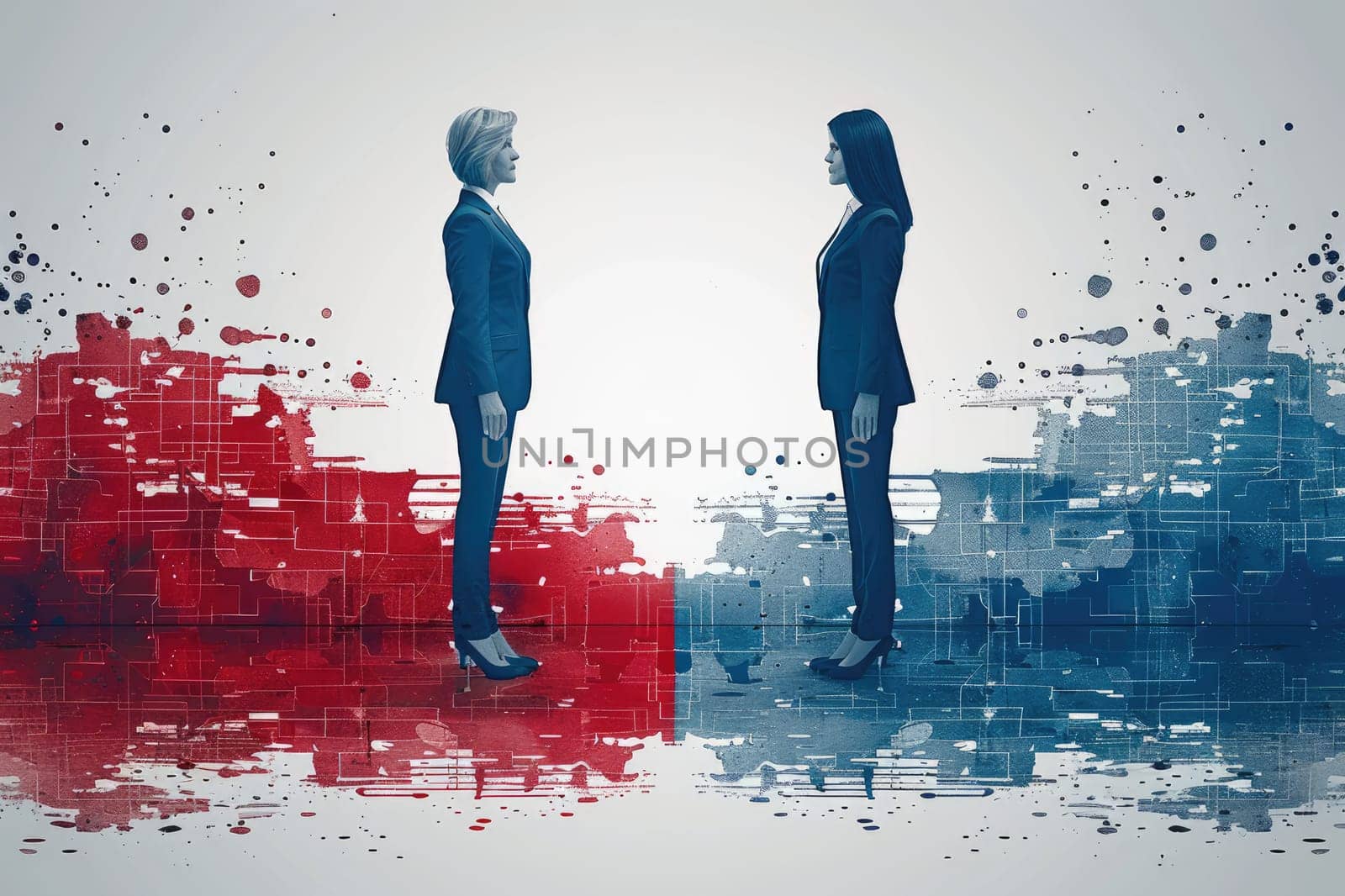 illustration and symbolizes of social issue gender inequality design images