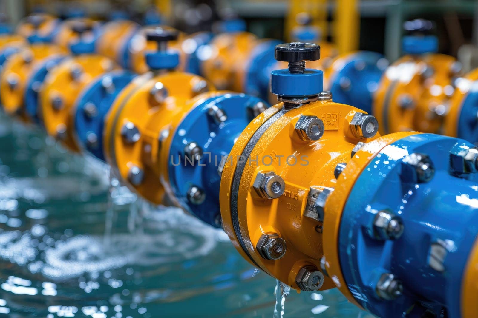 inside factory show mechanical room professional photography