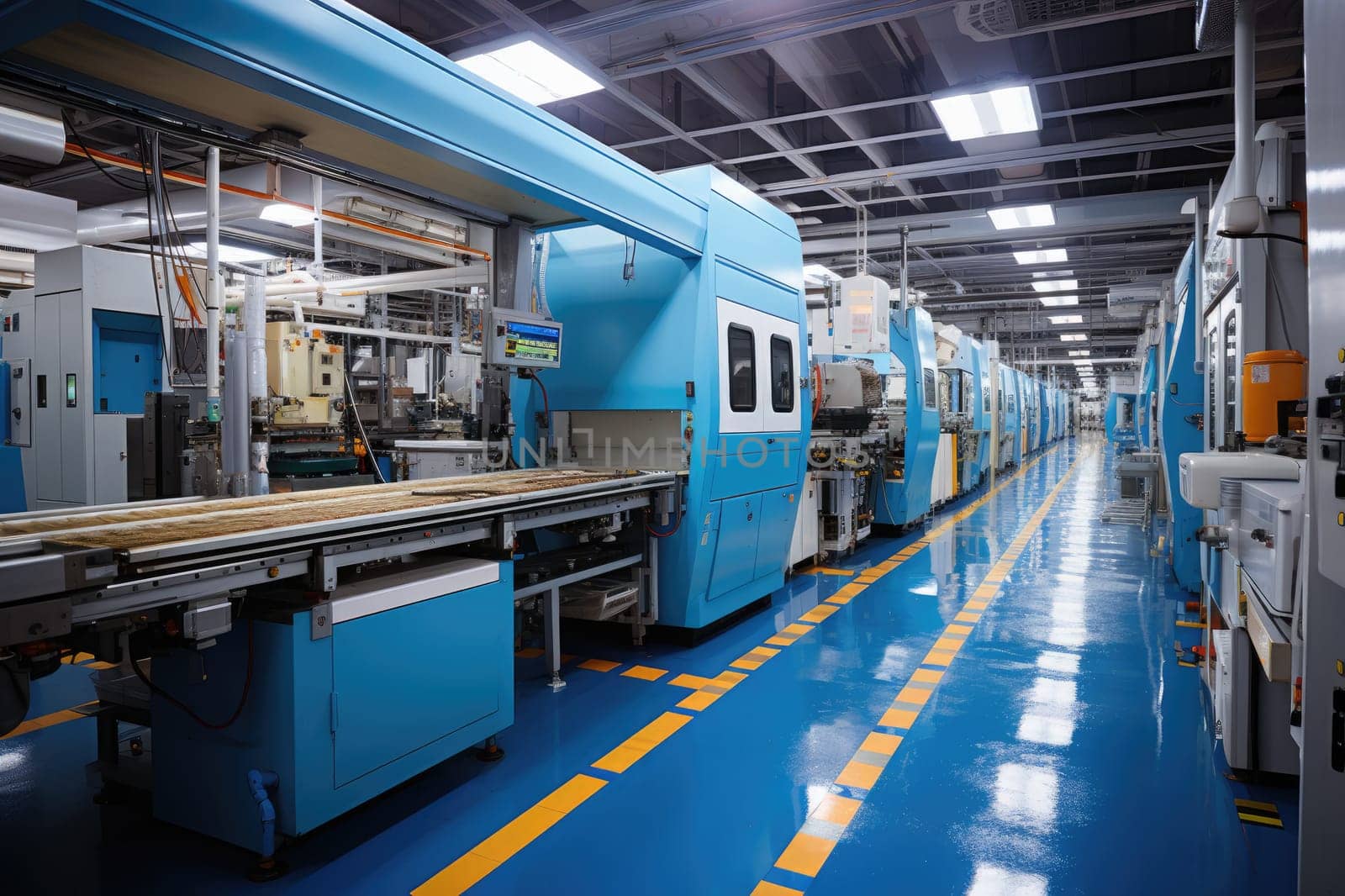 inside factory show mechanical room professional photography