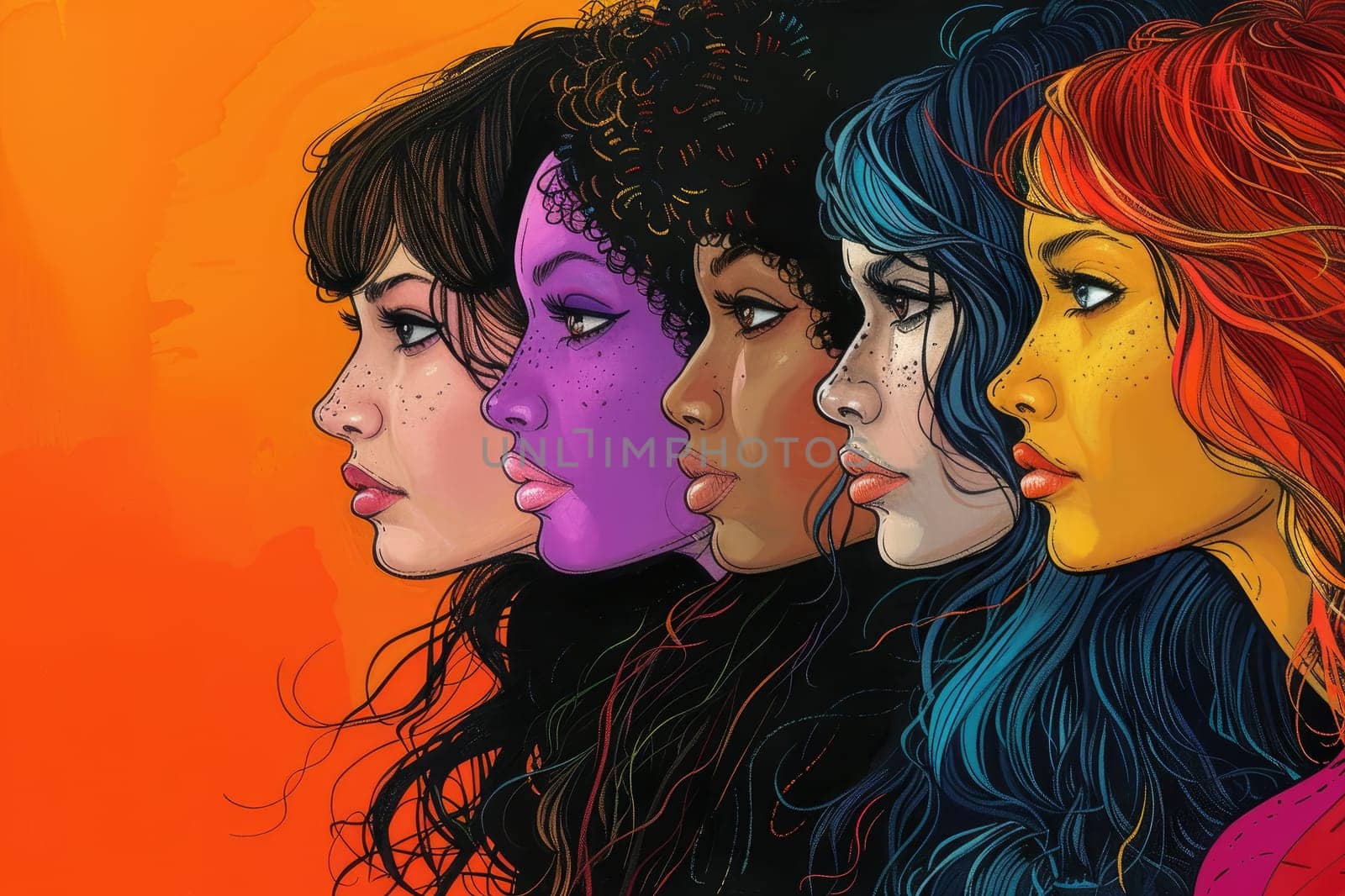 illustration and symbolizes of social issue gender inequality design images
