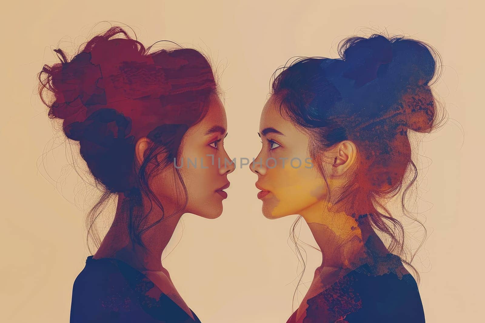 illustration and symbolizes of social issue gender inequality design images