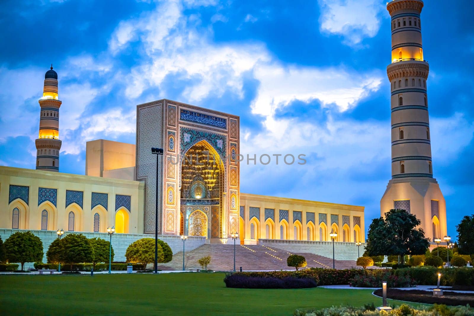 Sultan Qaboos Grand Mosque in Sohar, Oman