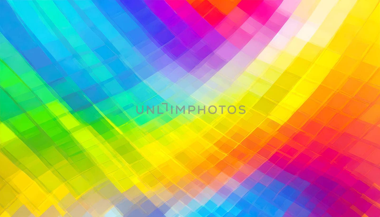 Background made of many colored squares that have color transitions and run in waves.