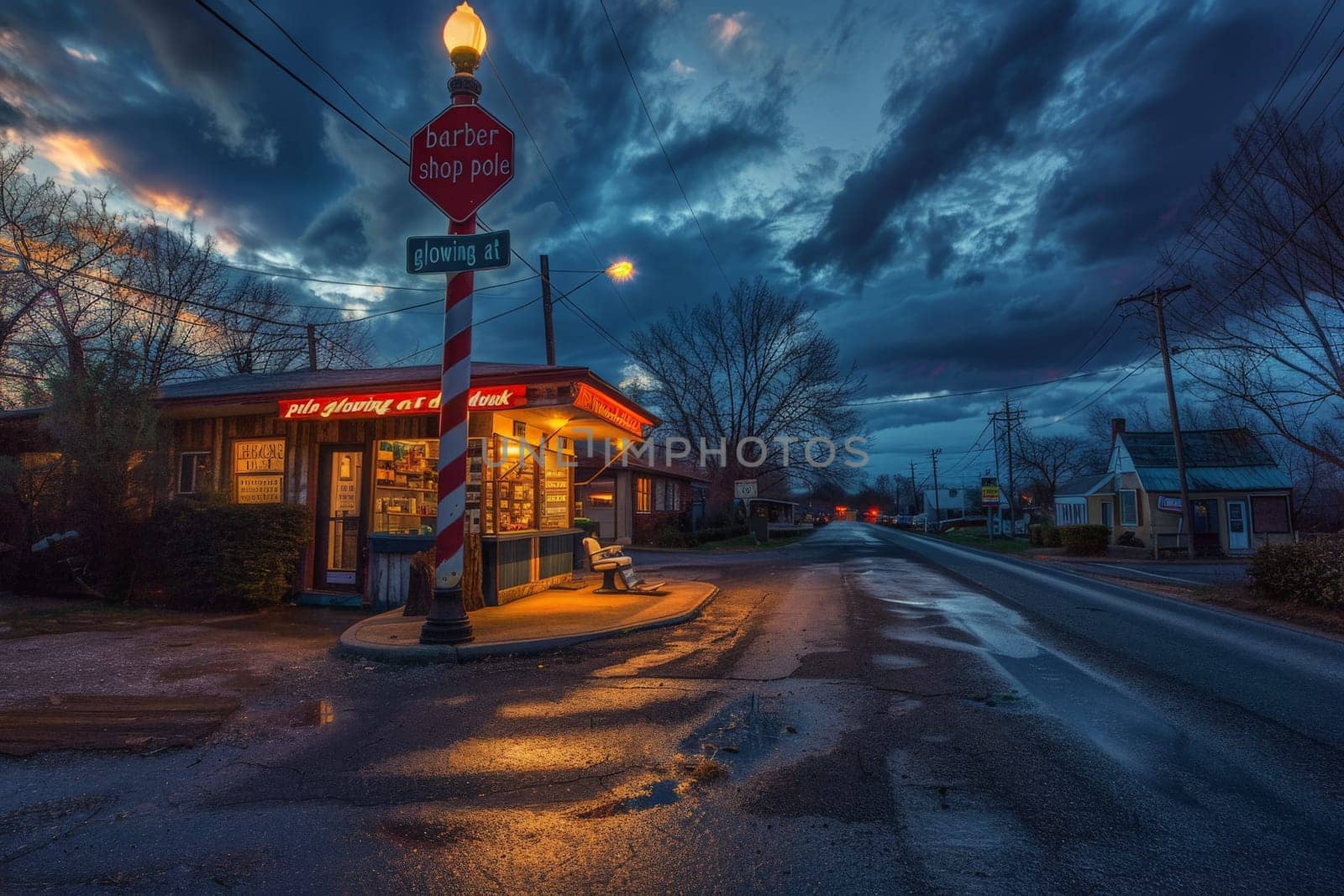 A vibrant red stop sign stands boldly at the corner of a bustling street, commanding attention and ensuring safety for pedestrians and drivers.