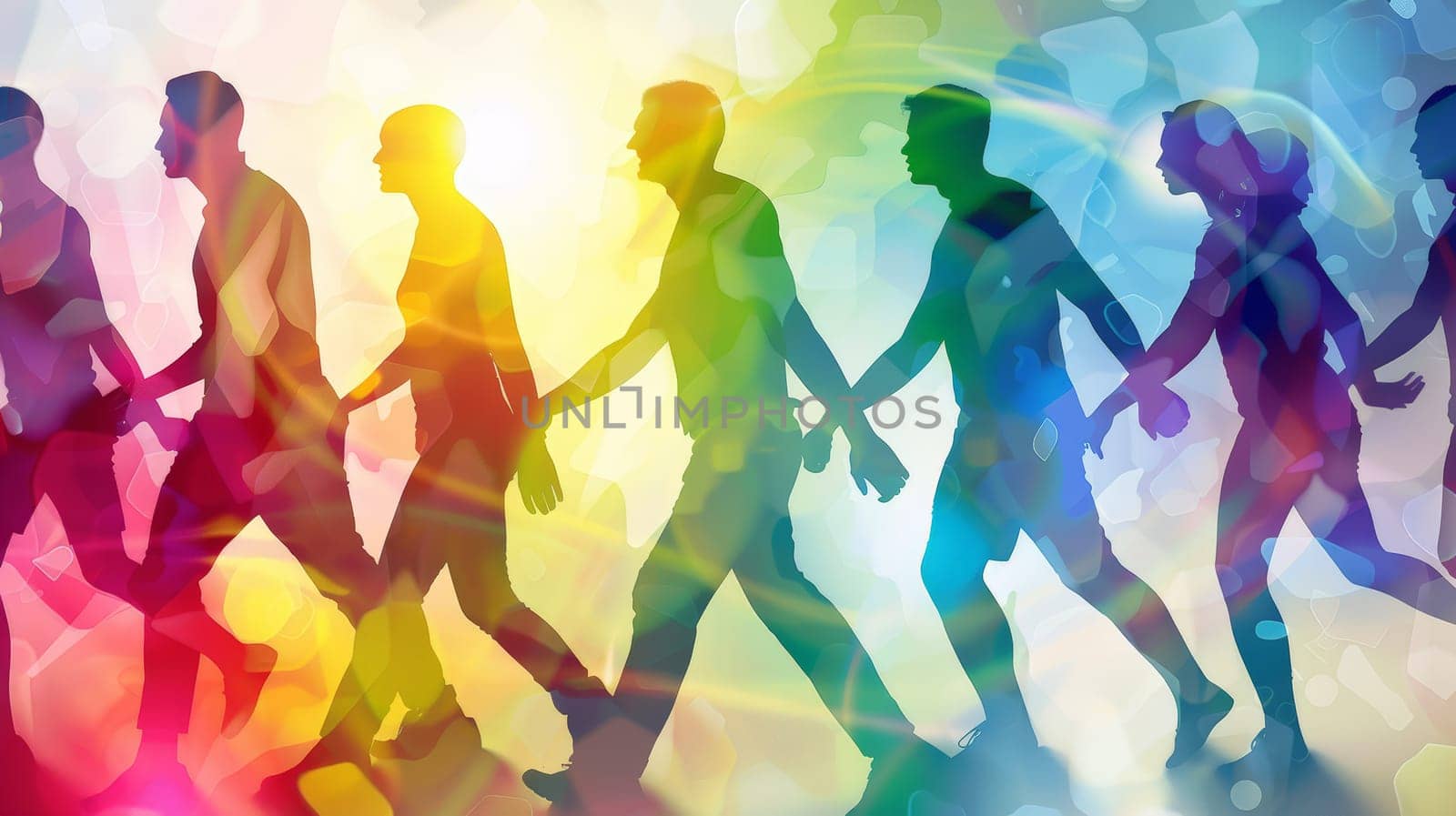 Witness the profound concept of inclusion captured in a single image, where individuals from diverse backgrounds come together, celebrated for their uniqueness and united in harmony. This powerful visual representation highlights the beauty and strength found in embracing diversity and fostering an inclusive environment.