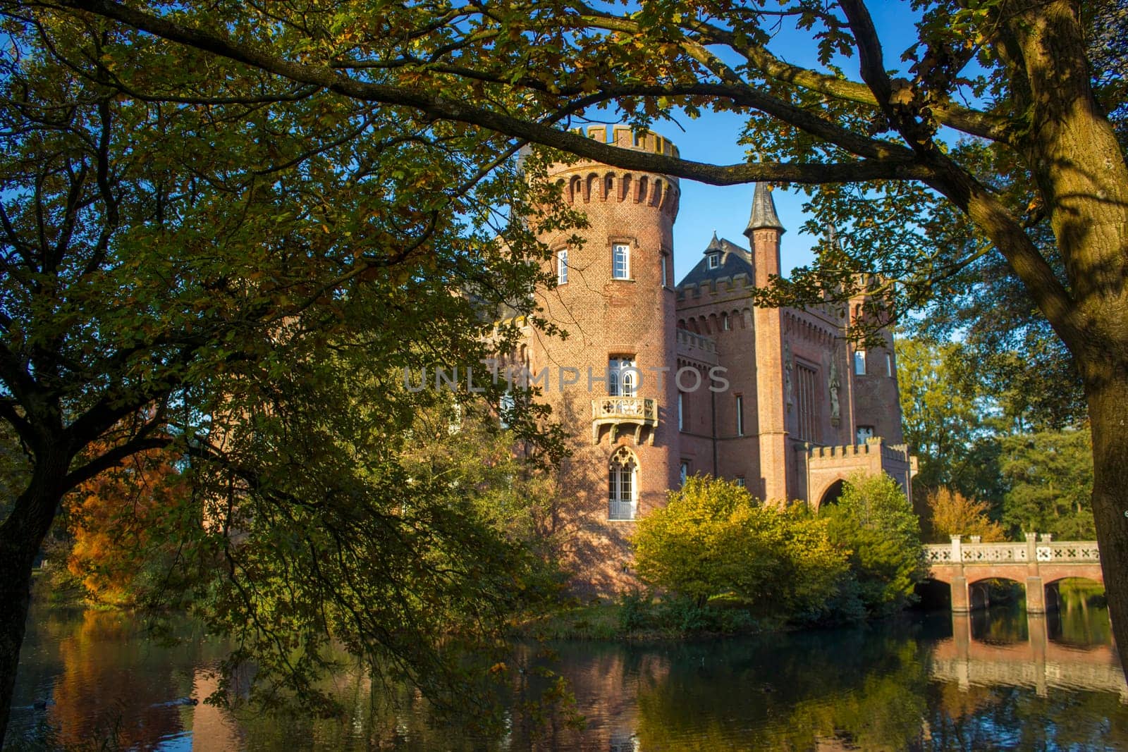 Water Castle Moyland in Berburg-Hau, Germany