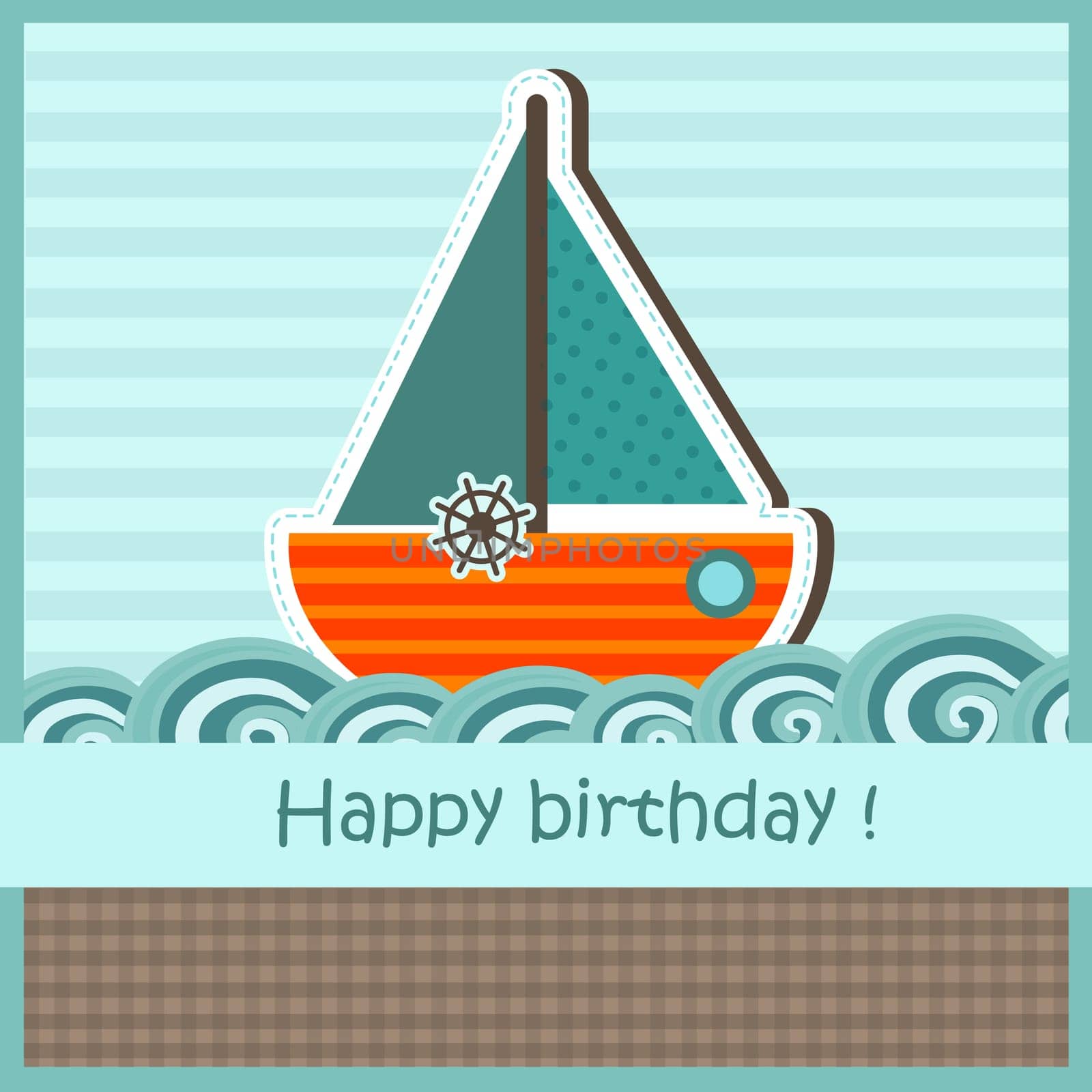 Children birthday card