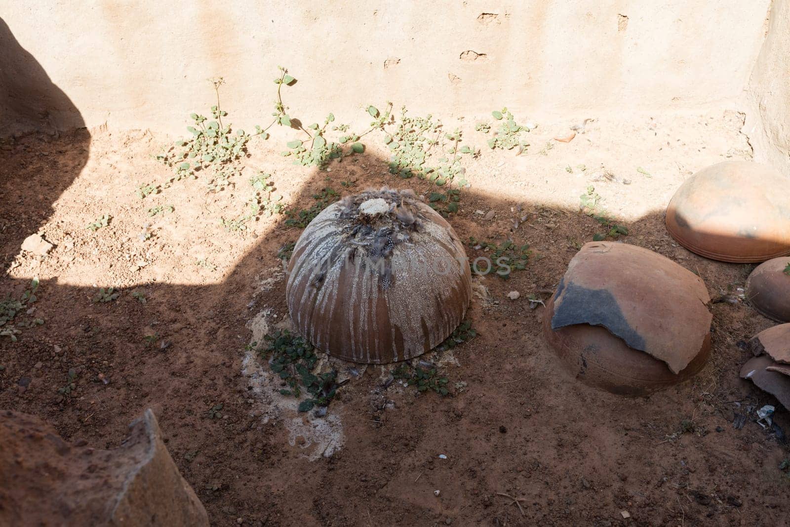 Burial in village in Burkina Faso