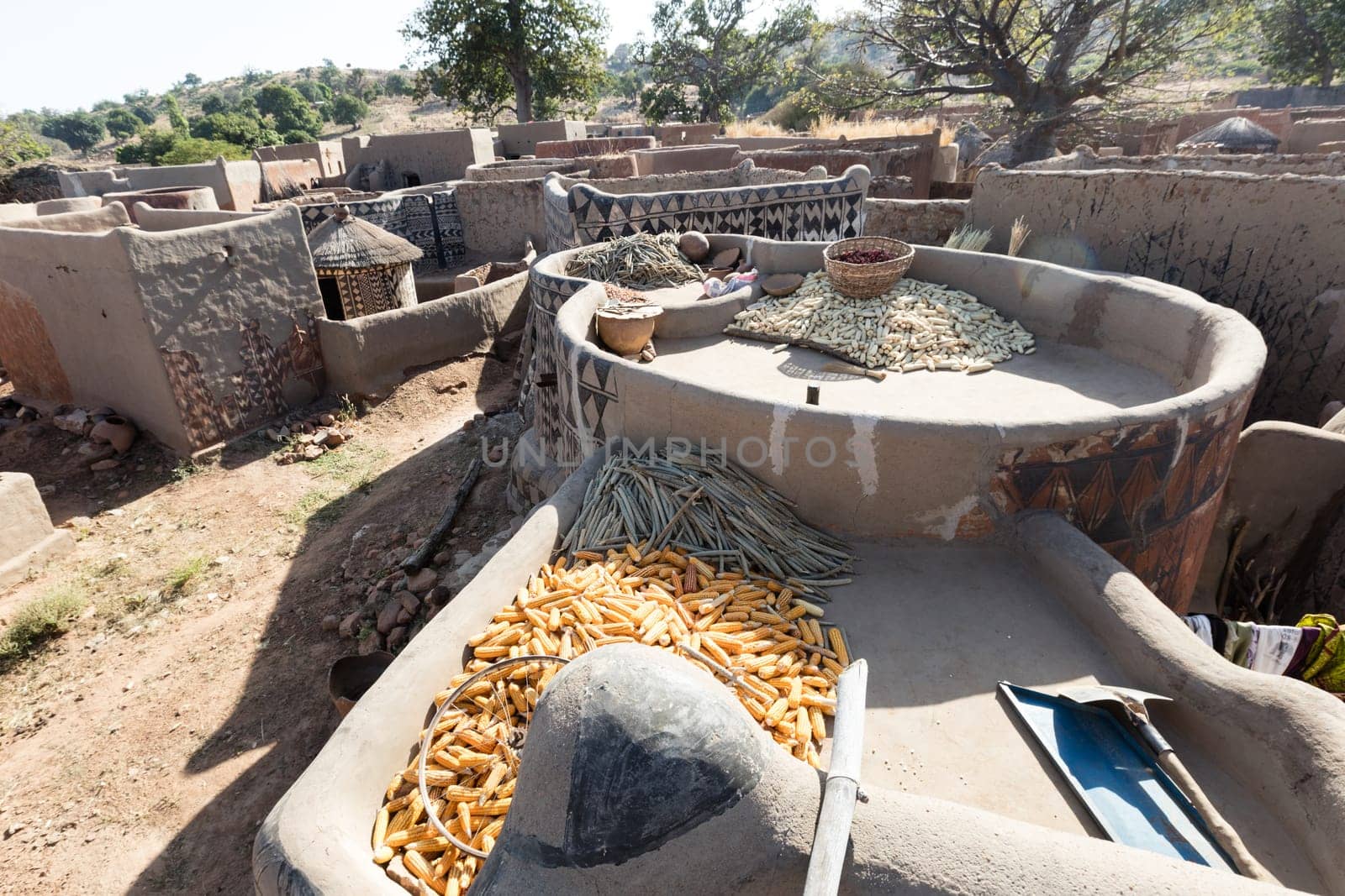 Lifestyle in rural village in Burkina Faso