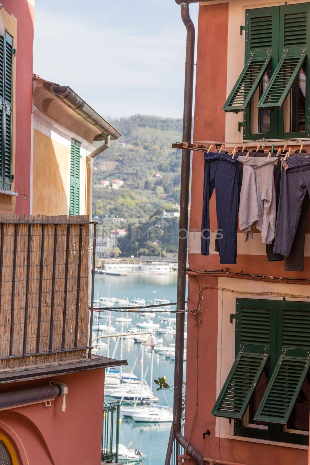 lerici, Italy - April  4, 2016:  Lerici is very famous for the old castle and the port