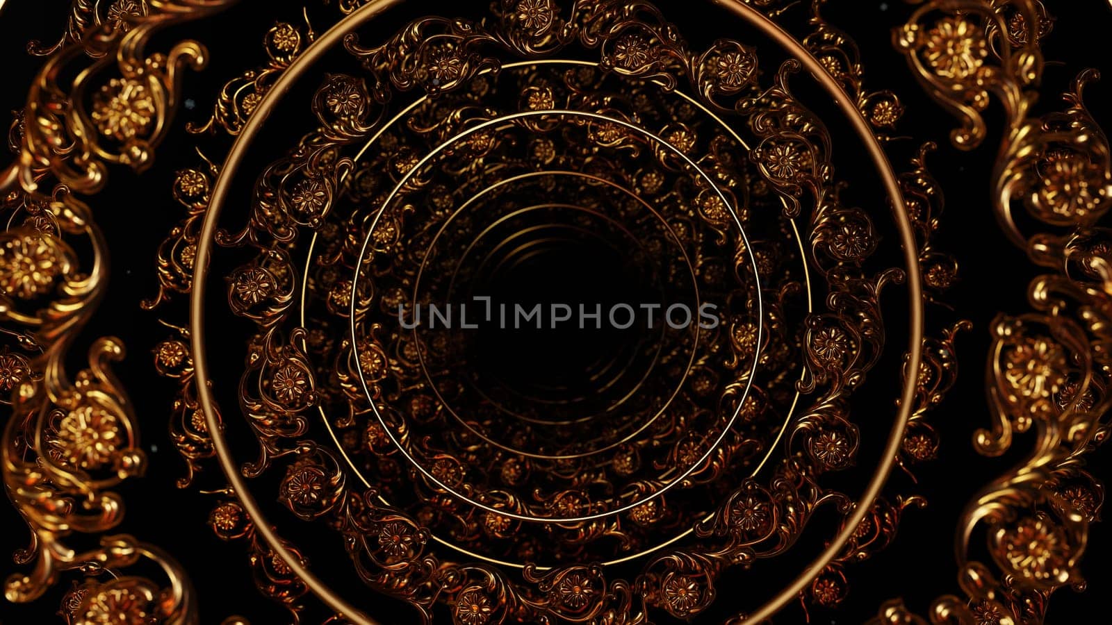 3D illustration Background for advertising and wallpaper in classic pattern and retro scene. 3D rendering in decorative concept.