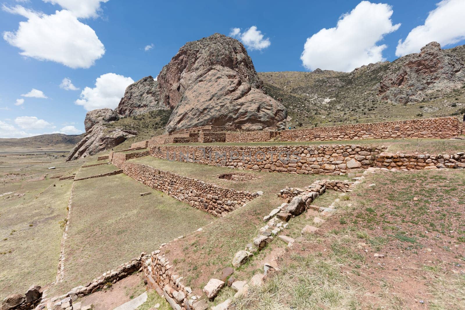 Pukara ruins, near the city of Cuzco,Peru