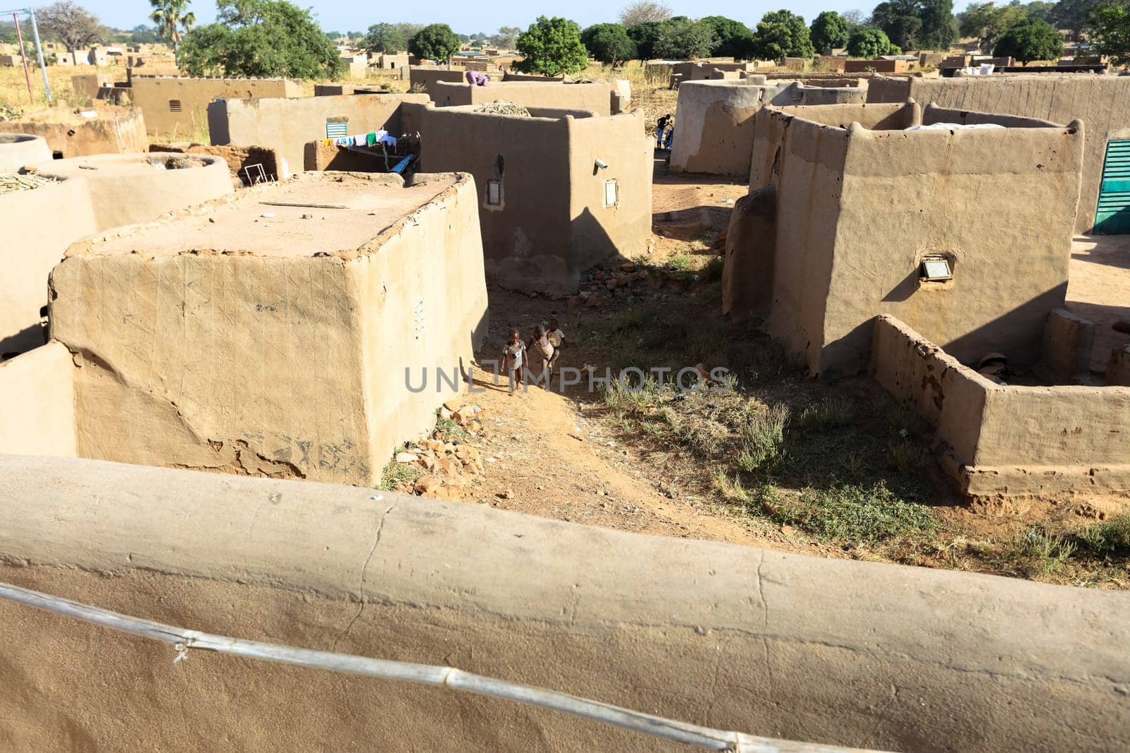 Lifestyle in rural village in Burkina Faso