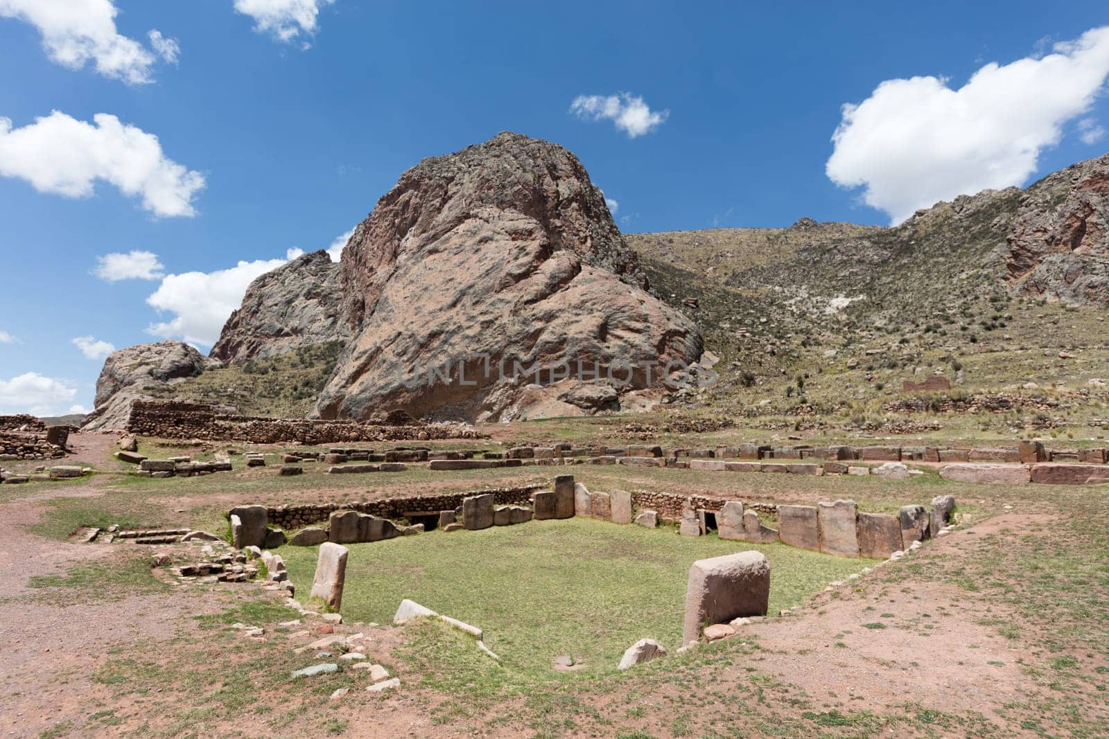 Pukara ruins, near the city of Cuzco,Peru