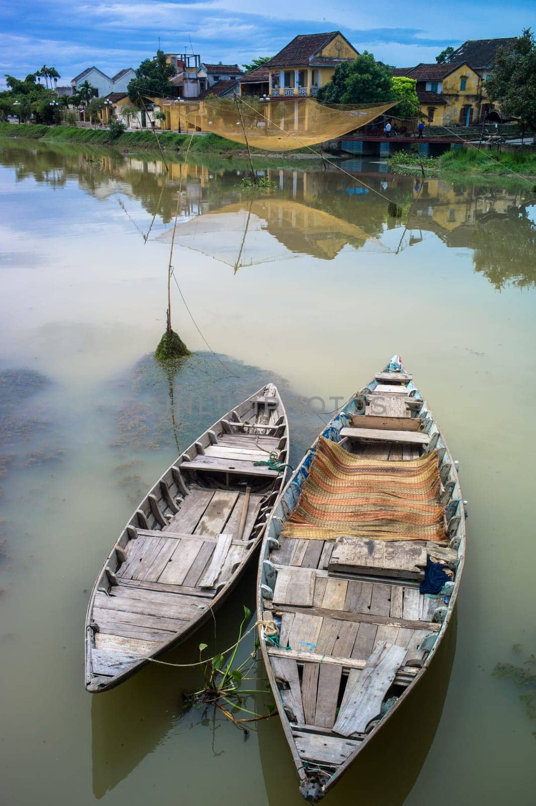 Mekong delta landscape, Central Vietnam