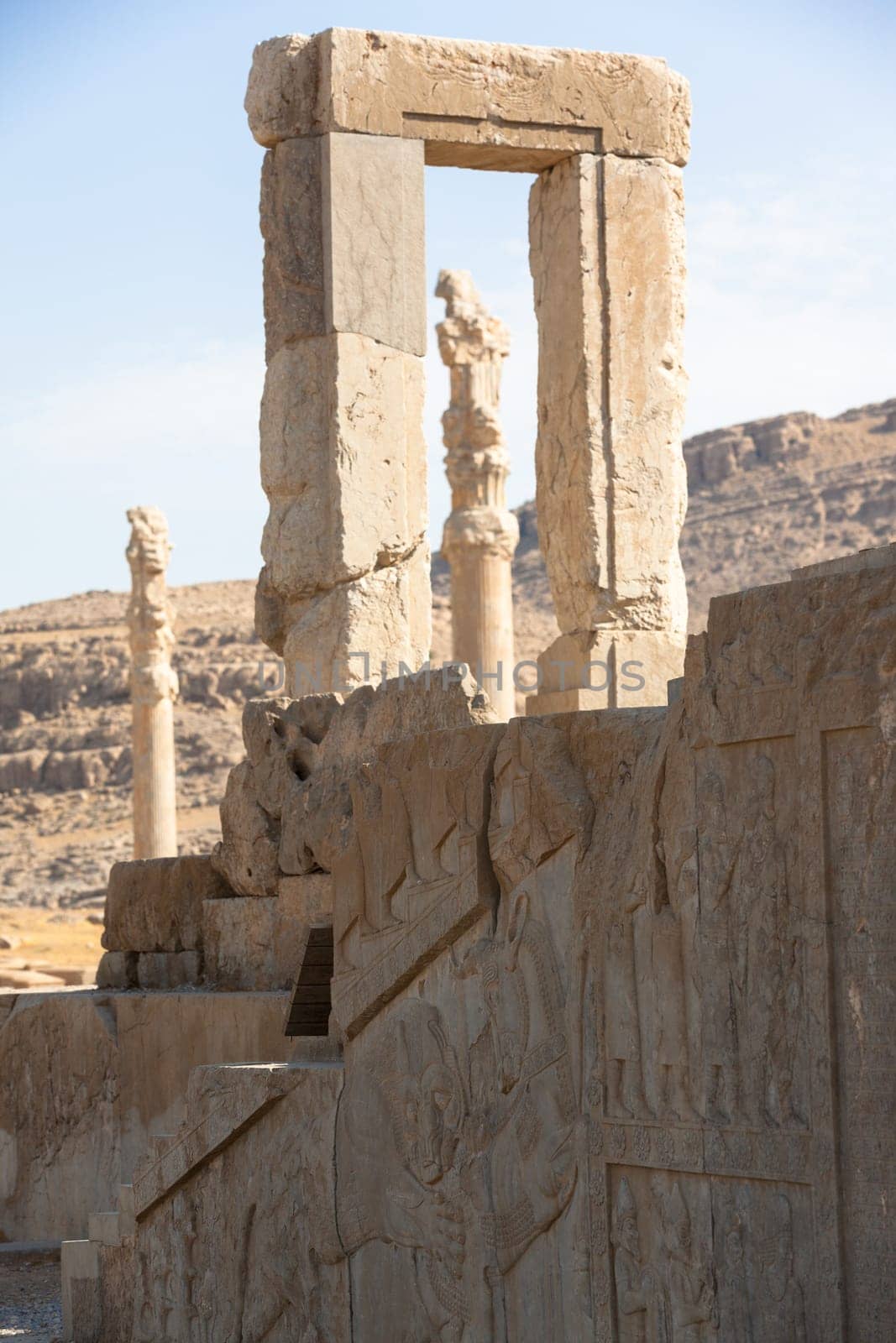 Pesepolis, world  heritage archeological site, Persia, Iran