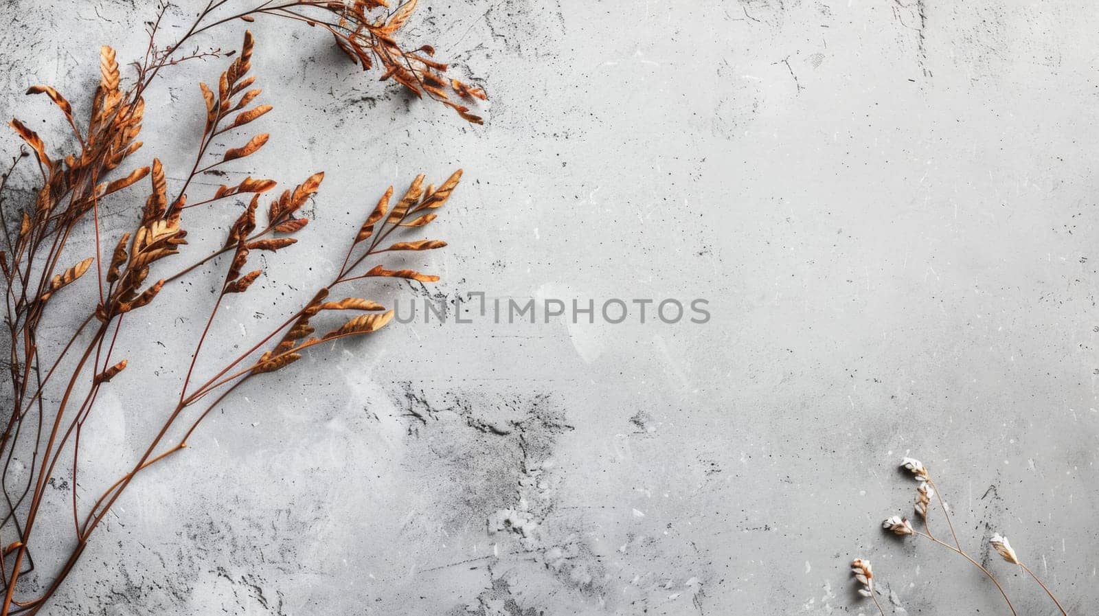 Several plants, including shrubs and grasses, are densely packed together on a snowy ground. The snow covers their leaves and branches, creating a stark contrast between the greenery and the white snow.