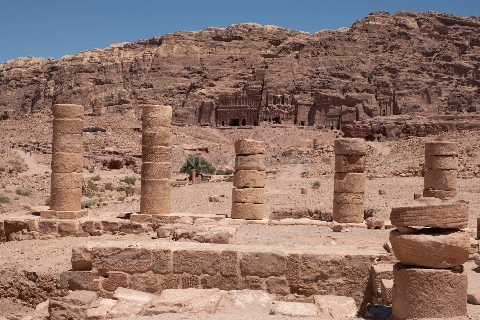 Ruins of Petra, World's UNESCO Heritage, Jordan
