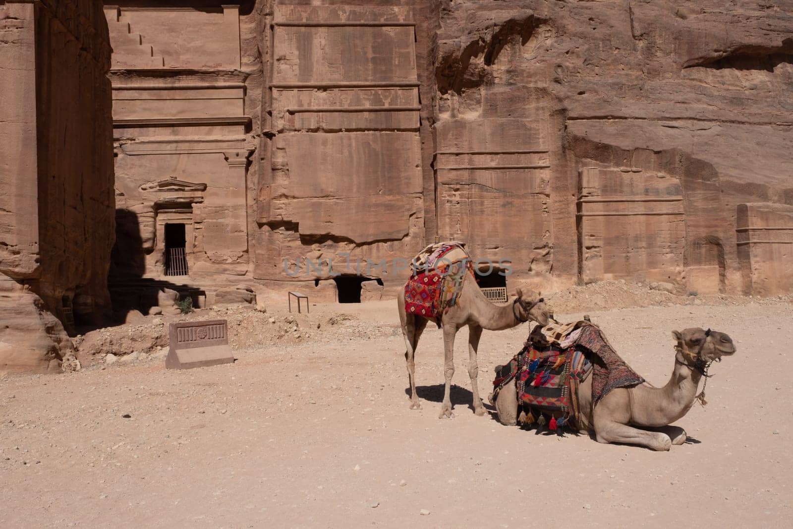 Ruins of Petra, World's UNESCO Heritage, Jordan