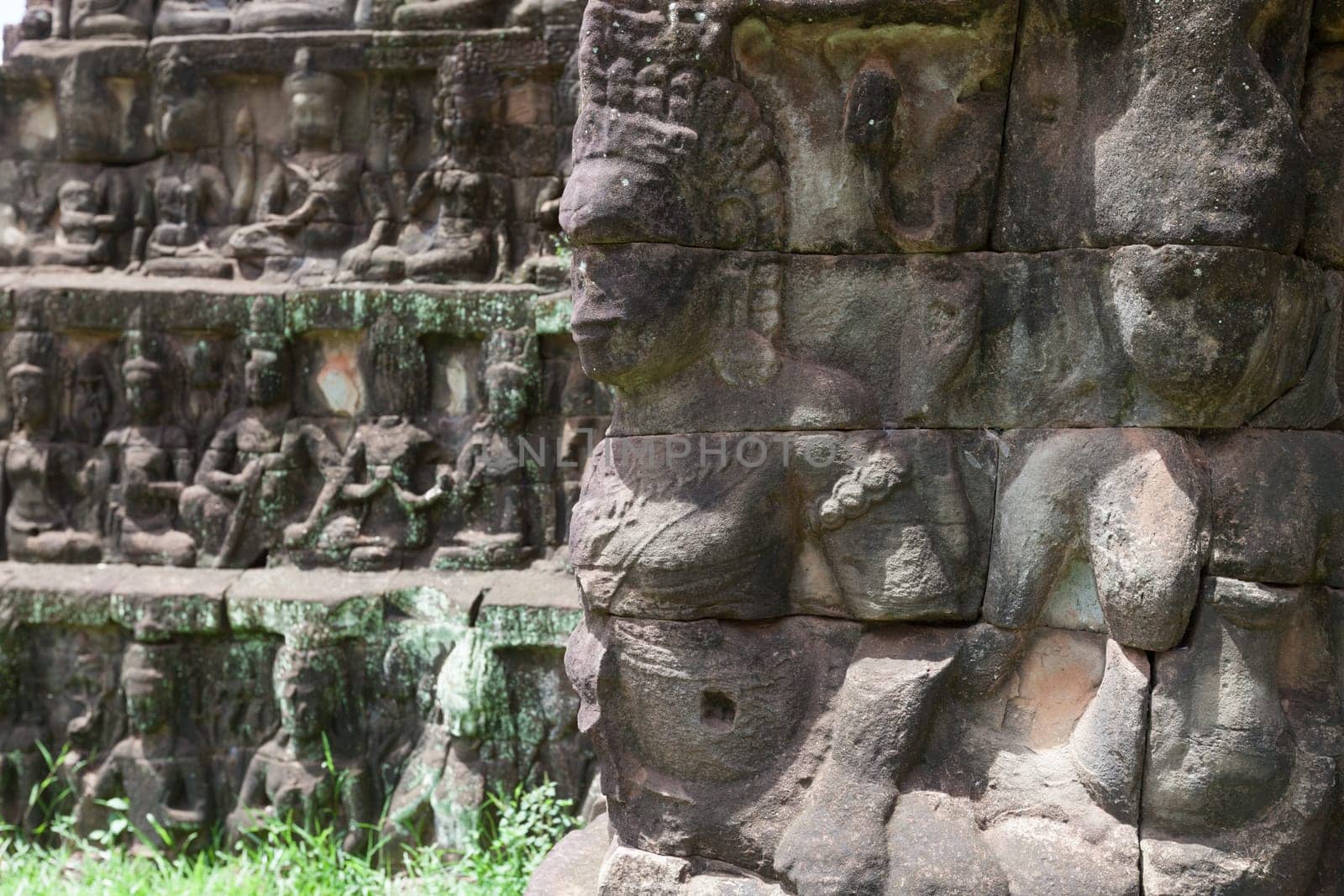 angkor thom, the best archeological site, Cambodia