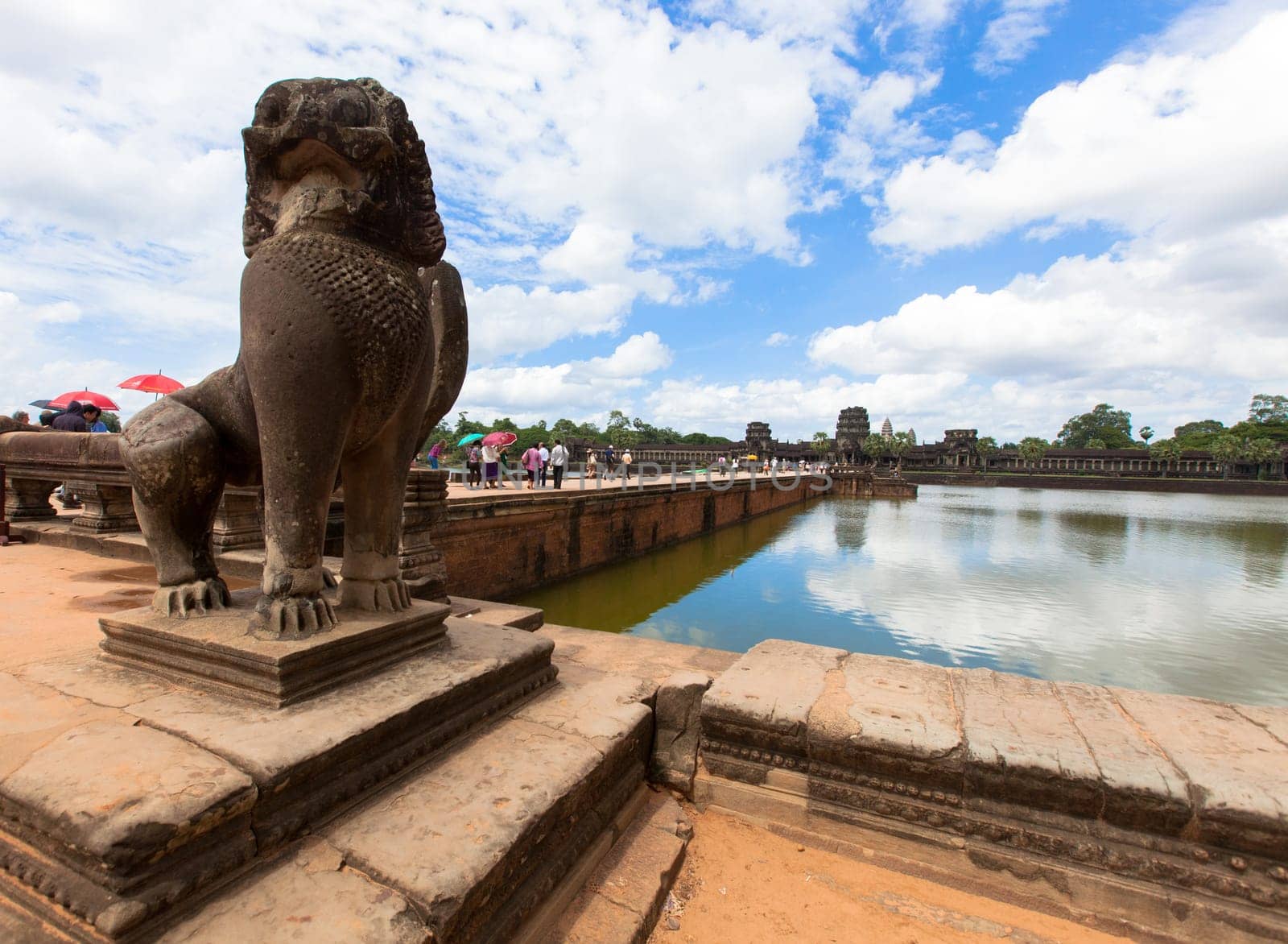 Angkor Wat, the most famous archaeological site in Cambodia