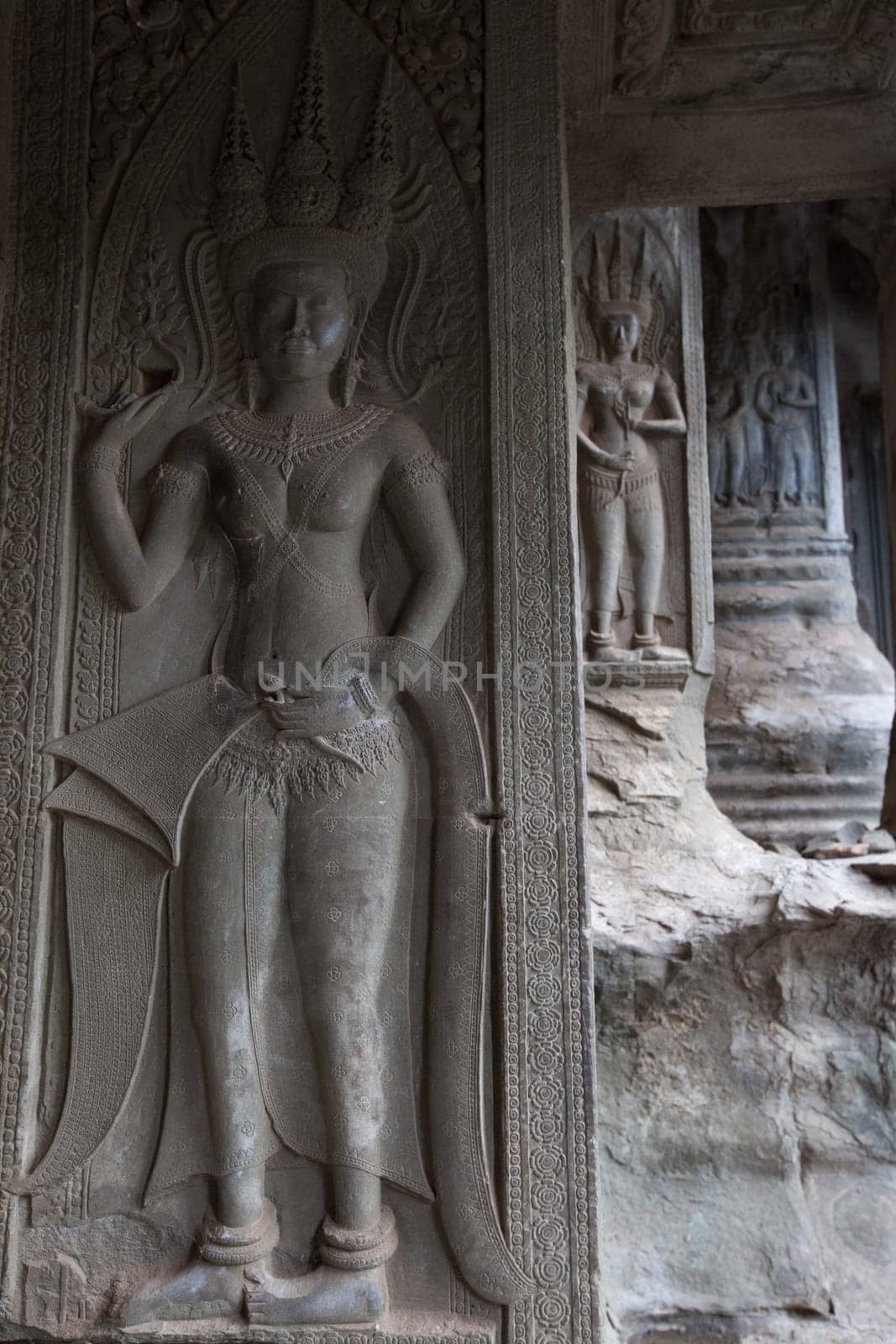 Angkor Wat, the most famous archaeological site in Cambodia