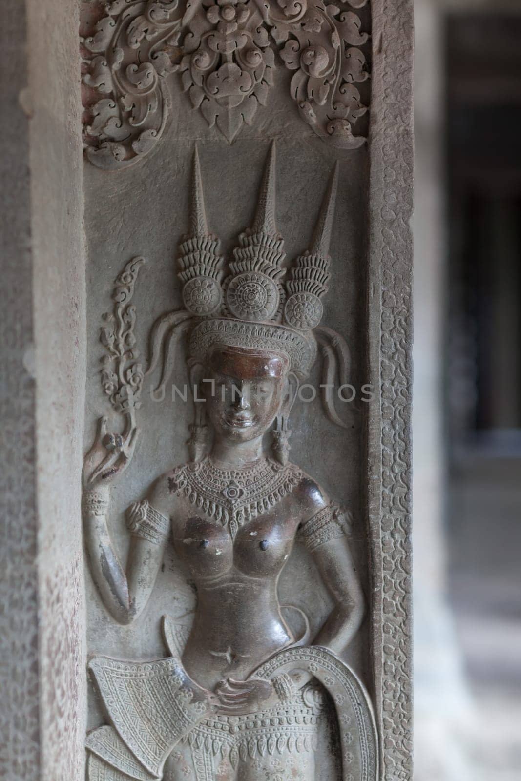 angkor Wat, the most famous archaeological site in Cambodia